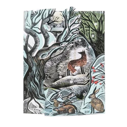 Advent Calendar Angela Harding Midnight Fox - Mass Audubon Shop